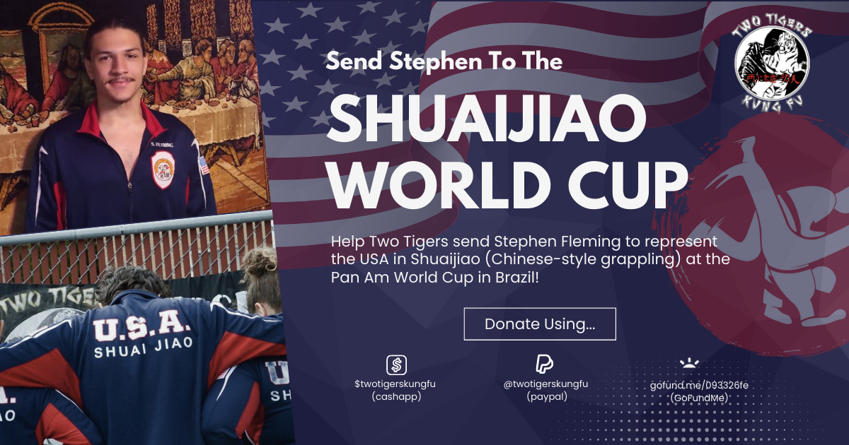 Help send Stephen Fleming to the Shuaijiao World Cup in Brazil!